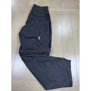 Stussy Cargo Pants Mens Medium Black Nylon Convertable Streetwear Y2K‎ Gorpcore